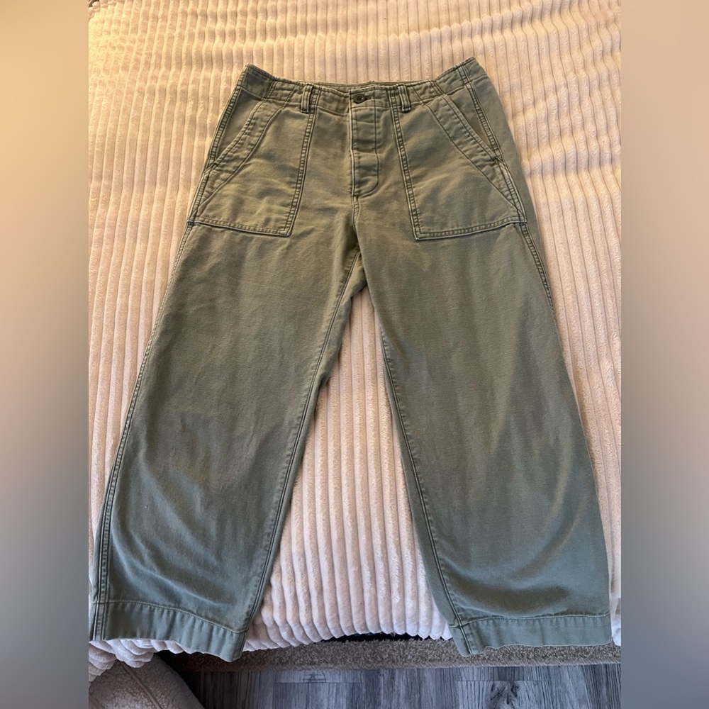 GAP Straight-Crop Pants